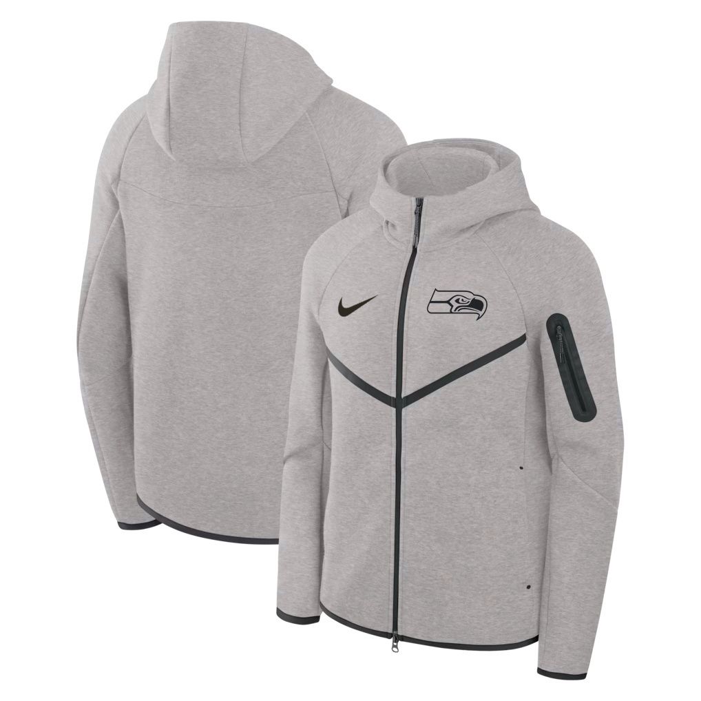Men 2026 Nike NFL Seattle Seahawks hoodie grey 05->seattle seahawks->NFL Jersey